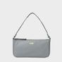 Light Blue 'ZERA' Real Leather Baguette Shoulder Bag, Image 1 of 6