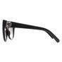 Black Salvatore Ferragamo Black Cat Eye Black Grey Gradient SF1031S, Image 3 of 4