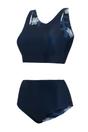 Blue Orla Kiely Reversible Bikini Set, Image 3 of 6