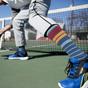 Grey Nylon 30-40mmhg Graduated Compression Socks, Image 3 of 5