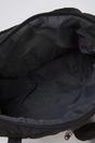 Black Quilted Nylon Tote Bag with Detachable Purse, Image 4 of 5