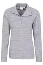 Grey Snowdon Melange Fleece Top, Image 4 of 4