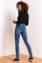 Blue Ultimate Stretch Denim Jegging 29", Image 4 of 5