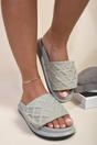 Grey iKrush Grey Josie Flatform Sandals, Image 6 of 8