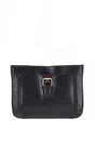 Navy Vegetable Tanned Small Real Leather Shoulder Bag, Image 1 of 4