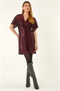 MAGENTA Sequin Twist Front Stretch Dress, Image 2 of 5