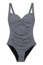 Multi Stripe Tummy Control Swimsuit, Image 1 of 4