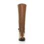 Camel AJVANI Camel Zip Military Biker Style Knee Riding Boots, Image 6 of 6