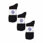 Black 6 Pack Ladies Non Elastic Bamboo Diabetic Socks, Image 5 of 5
