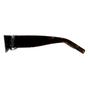 Brown Saint Laurent Brown Rectangle Dark Spotted Havana Grey SL M152, Image 3 of 3