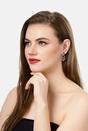 Multi Floral Drop Earrings, Image 4 of 4