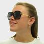 Black Michael Kors Black Square Black Gold Light Grey Gradient Sunglasses, Image 5 of 6