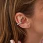 Silver Chunky Sterling Silver Ear Cuff No Piercing 1 Piece, Image 2 of 4