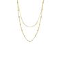 Gold Beaded Chains Sterling Silver Layering Necklace Set, Image 1 of 3