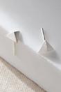 Silver Sterling Silver Pyramid Studs Earrings, Image 1 of 3