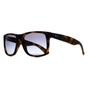 Brown Rectangle Matte Havana Blue Gradient Polarized RB4165 Justin, Image 2 of 3