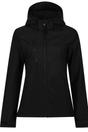 Black Regatta Black Venturer 3 Layer Hooded Soft Shell Jacket, Image 1 of 2