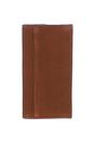 Tan 10 Card Suede Leather Purse, Image 3 of 4