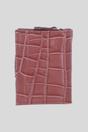 Rose Real Leather RFID Protected Trifold Purse, Image 4 of 4