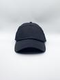 Black SVNX Black Soft Twill 6 Panel Cap, Image 1 of 2