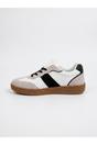 Black iKrush Black Saoirse Retro Style Trainers, Image 6 of 8