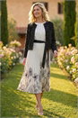 Black Textured Edge To Edge Jacket, Image 2 of 4