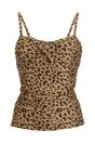 Multi Aceana III Leopard Print Tankini Top, Image 1 of 4