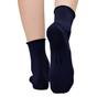 Navy Bamboo Sensory Soft Seamless Socks, Image 4 of 4