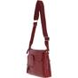 Red Exquisite Real Leather Cross Body Bag, Image 4 of 5