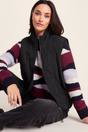 Black Juni Relaxed Fit Shower Resistant Gilet, Image 2 of 6