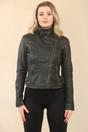 Tortoishell Leather Brando Biker Jacket -  Finnsnes, Image 8 of 8
