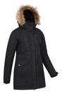 Black Tarka II Long Padded Jacket, Image 4 of 5