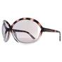  Butterfly Gradient Grey Tortoise Smoke Grey Silver Mirror Bettina FT1068 Sunglasses, Image 2 of 3