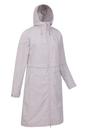 Beige Hilltop Extra Long Waterproof Jacket, Image 4 of 4