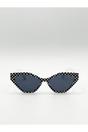 Black Angular Sunglasses, Image 1 of 5