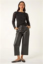 Black Dusk Baroque Lace Stretch Top, Image 2 of 5