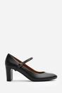 Black 'Oceana' Suede Mary Jane Court Shoe, Image 2 of 5