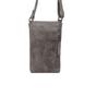 Light Grey 'THEA' Real Leather Mobile Phone Crossbody Bag, Image 4 of 6