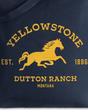Navy Yellowstone Horse Ranch Tote Bag, Image 3 of 6
