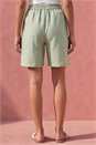 Green Textured Bermuda Short, Image 3 of 5