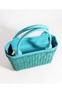 Turqouise Pia Rossini Turqouise Juno - Artisan Tote Bag - Pale Turquoise, Image 2 of 2