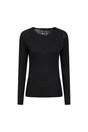 Black Merino Wool Base Layer Top 2 Pack, Image 4 of 4