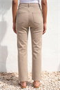 Stone Petite Stretch Straight Leg Trousers, Image 3 of 4