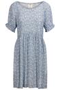 Light Blue Margaret Short Sleeved Casual Dress, Image 1 of 2