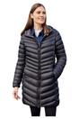 Black Florence Long Padded Jacket, Image 7 of 7