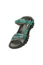 Blue Cyprus Chevron Sandals, Image 1 of 7