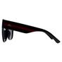 Black Square Shiny Black Red Grey Polarized MP73, Image 3 of 4