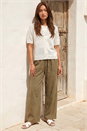 White Light Weight Button Knit Cardigan, Image 3 of 4