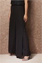 Black Side Split Trousers, Image 1 of 5