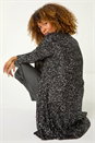 Black Longline Sequin Stretch Jacket, Image 1 of 5